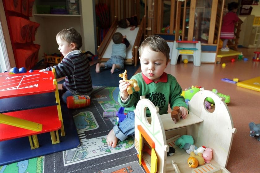 Atelier enfants et parents : espace jeux