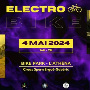 Les associations C'est Ainsi, Breizh-Gravity et le collectif Lagad Ar C'horrigan remettent le couvert pour une seconde édition de l'Electro-Bike, le samedi 4 mai 2024, de 14h à 2h.